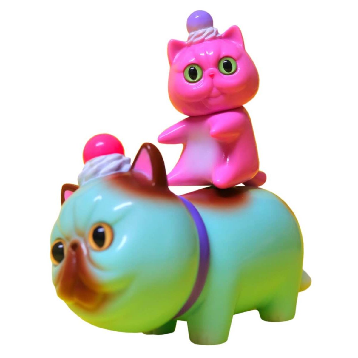 Exotic Cat Bank & Chibi Neko