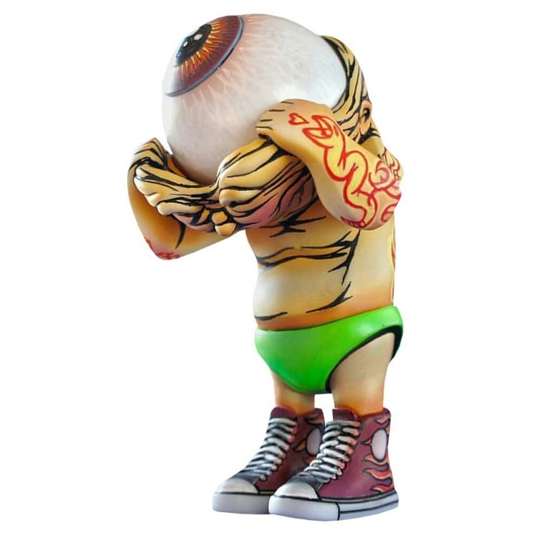 Eyeye Red Tattoo Fire Converse by Emergency Toys