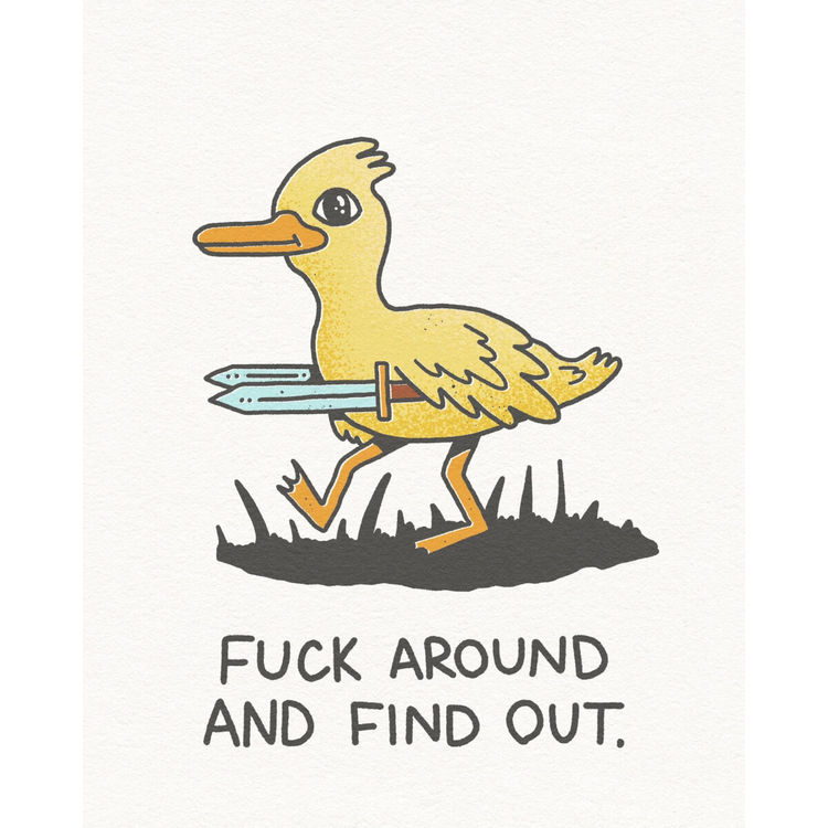 F*ck Around by Wizard of Barge