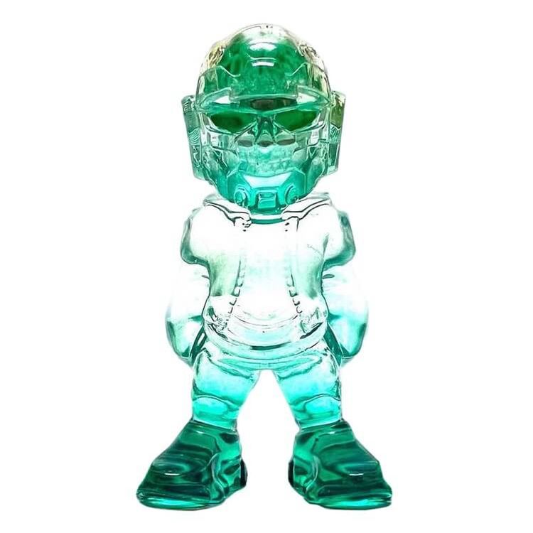 Fade Off Green Cyberskull by Revise_D