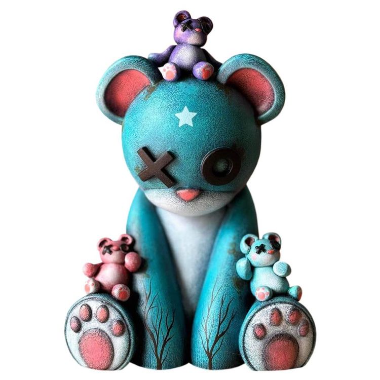 Family Tree XO Blue by Owlberry Lane (Heather Hyatt)