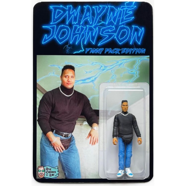 Fanny Pack Edition : Dwayne Johnson by Sir Collect-a-lot