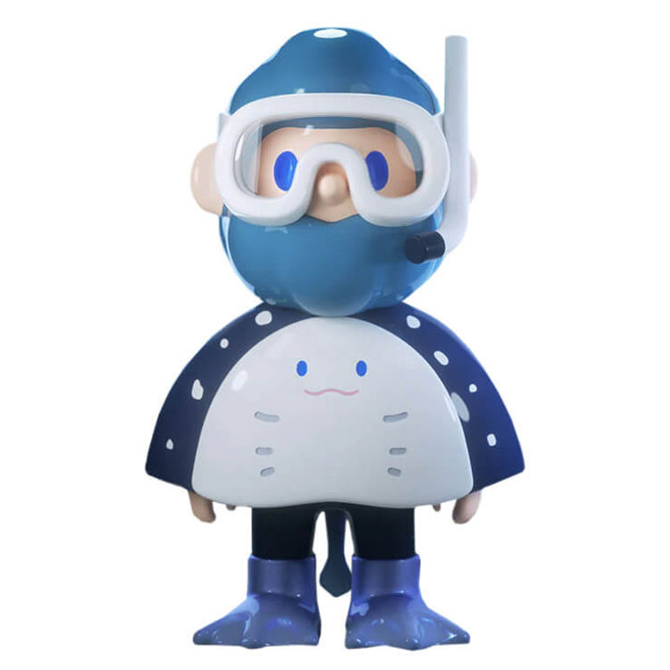 Farmer Bob Deep Blue by What the Farmer