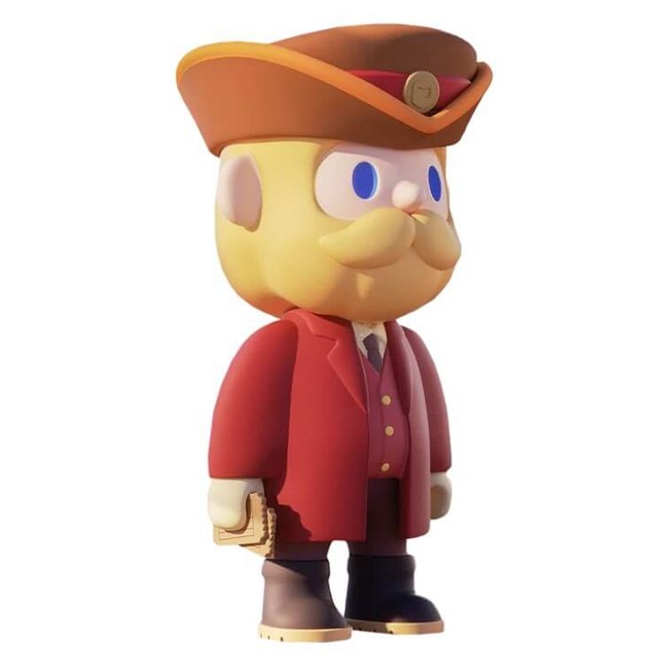 Farmer Bob Dream Train Captain by What the Farmer