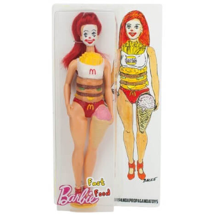 Fast Food Barbie by Panda Propaganda Toys