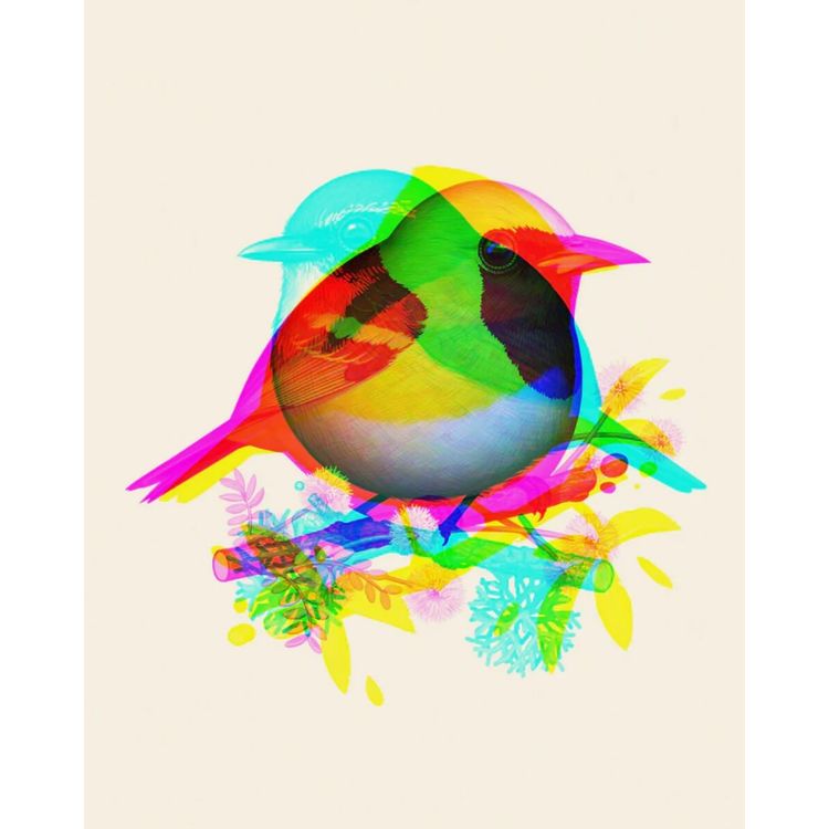 Fat Birds of Eaton Canyon by Mike Mitchell