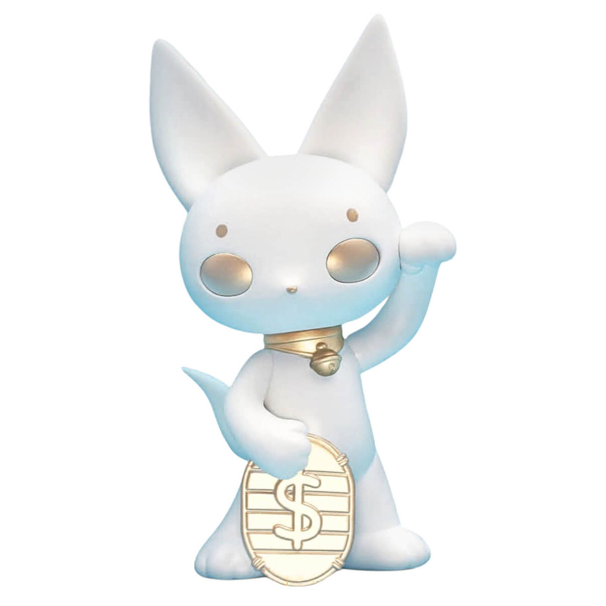 Felinia of Wealth White Gold