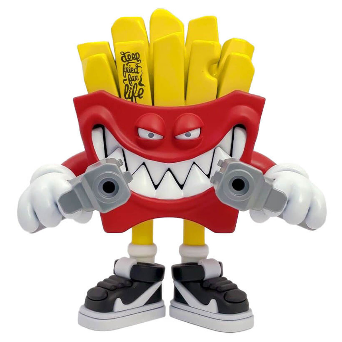 Felon Fries Black & White Sneaks