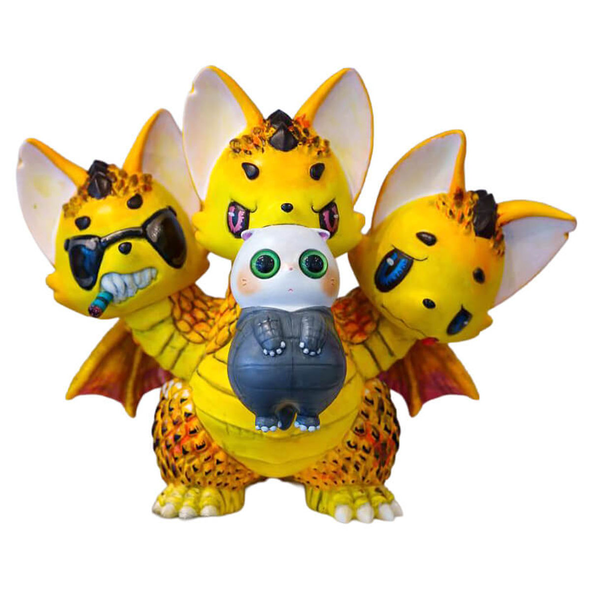 Fendora the Dragon of Three Minds and One Heart