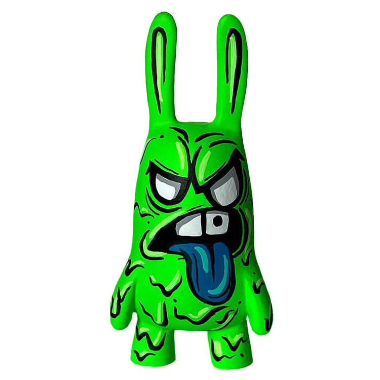 Fetch Mini Bunny Green by Fetch for Donuts (Aleana Soto)