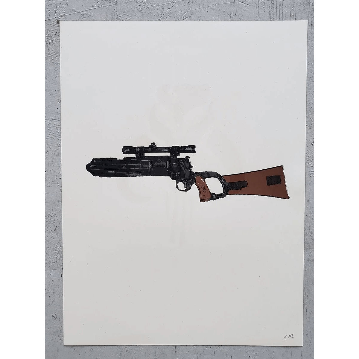 Fett's EE-3 Rifle (Cream edition)