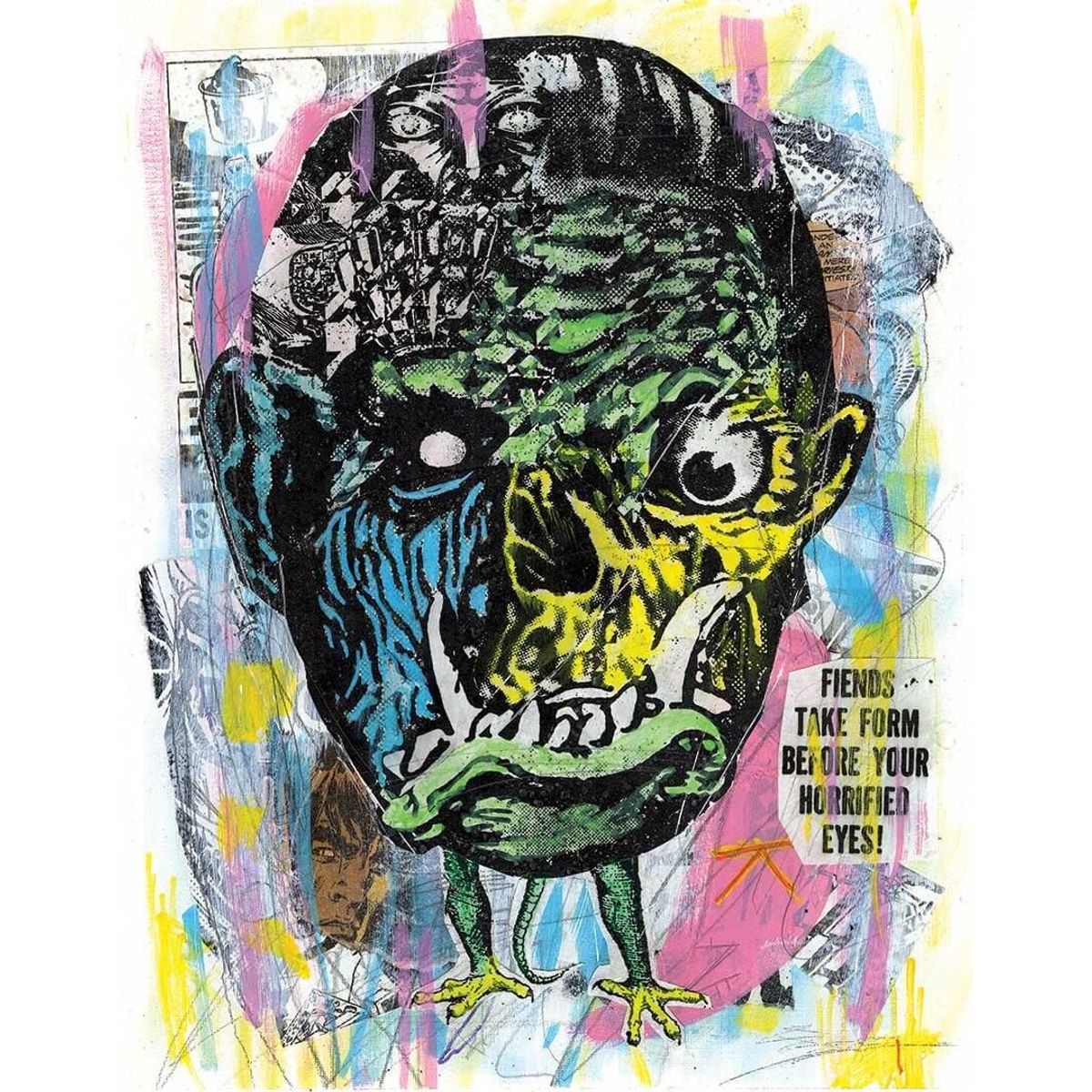 Fiends Take Form Before Horrified Eyes!