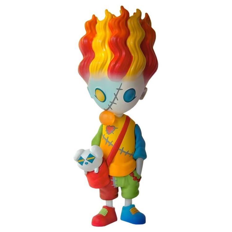 Firehead Stitched Heart by Songsin