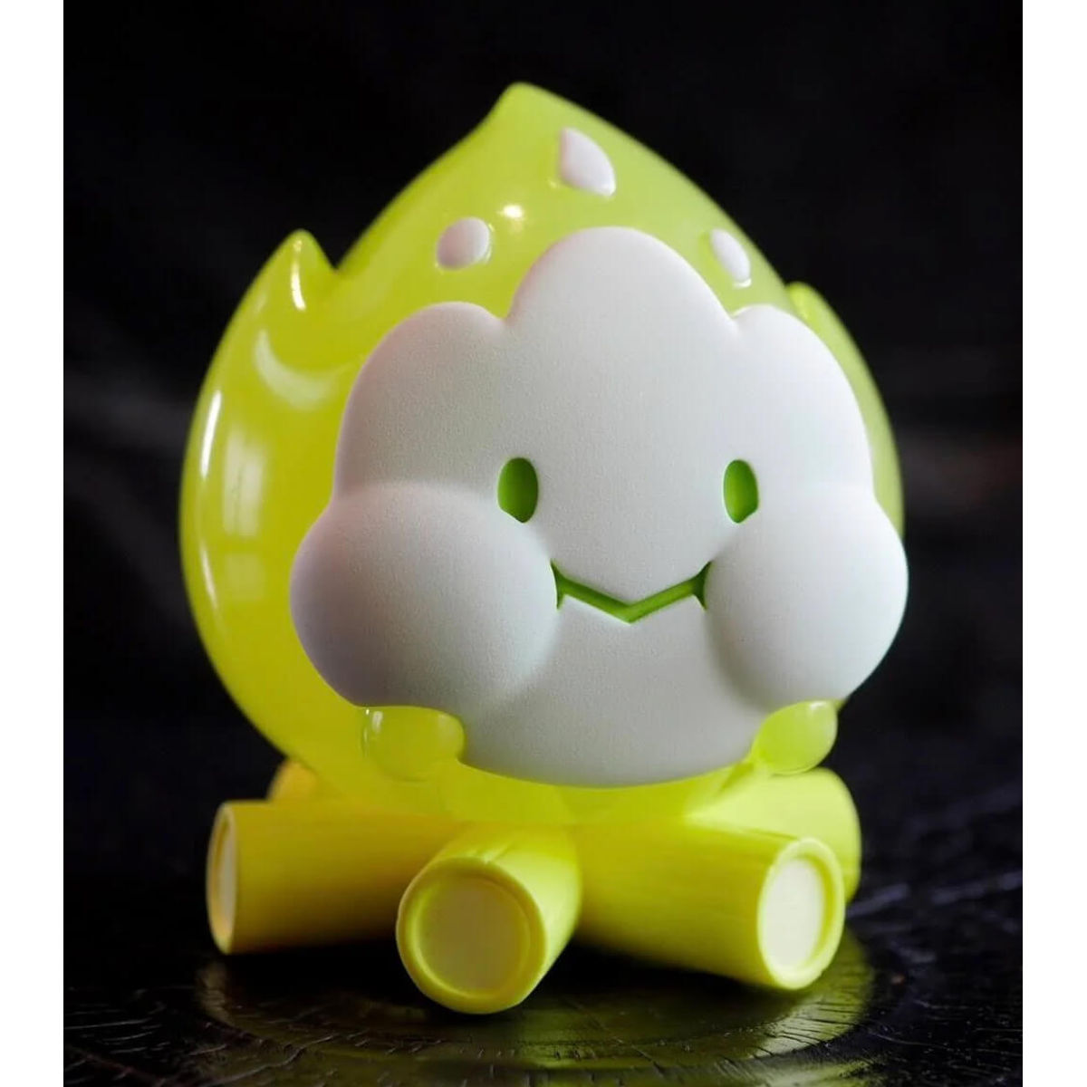 Flamey Bon Yellow (Green Glow)