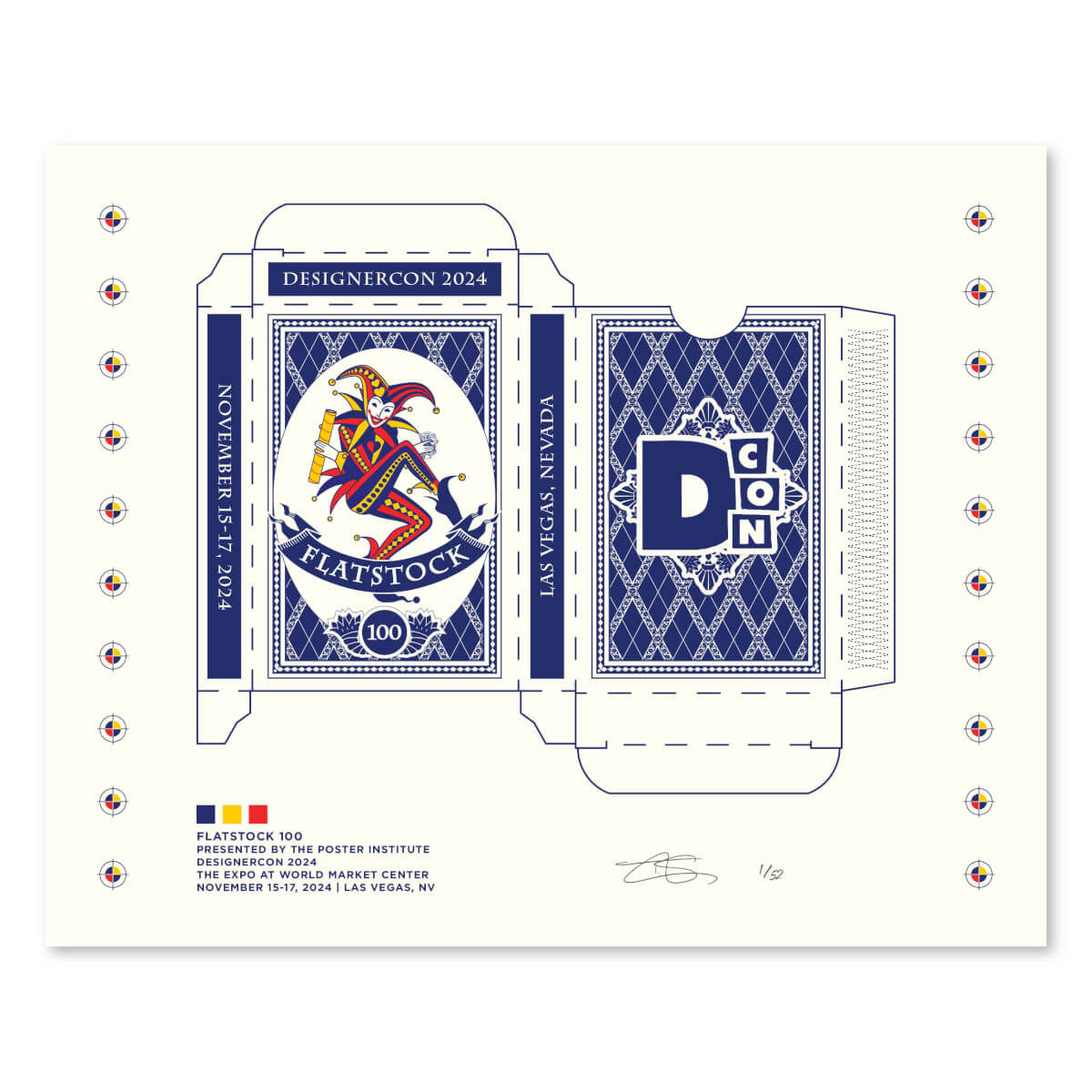 "Flatstock 100" (DesignerCon 2024)