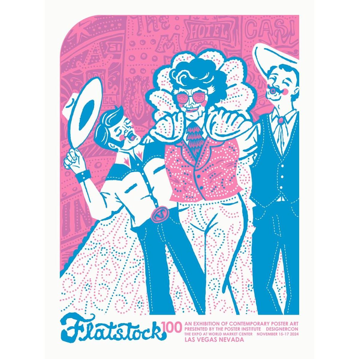 Flatstock 100 Show Print
