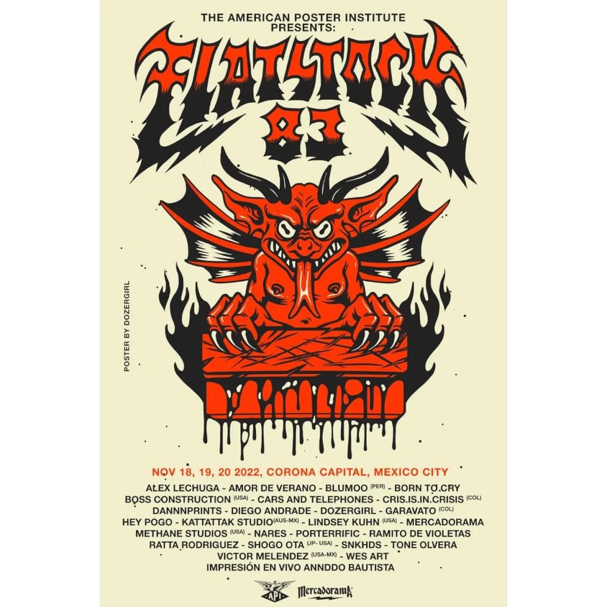 Flatstock Corona Capital 2022