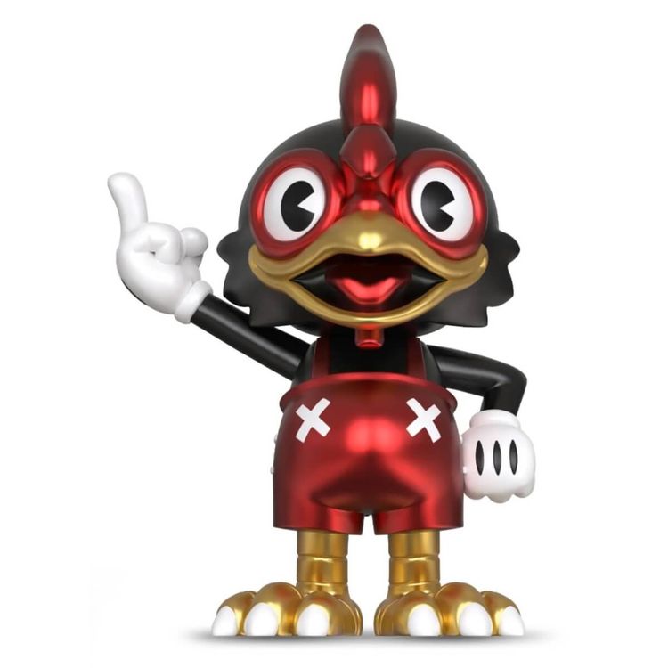 Flippin the Bird Metallic by Creon Chkn Head