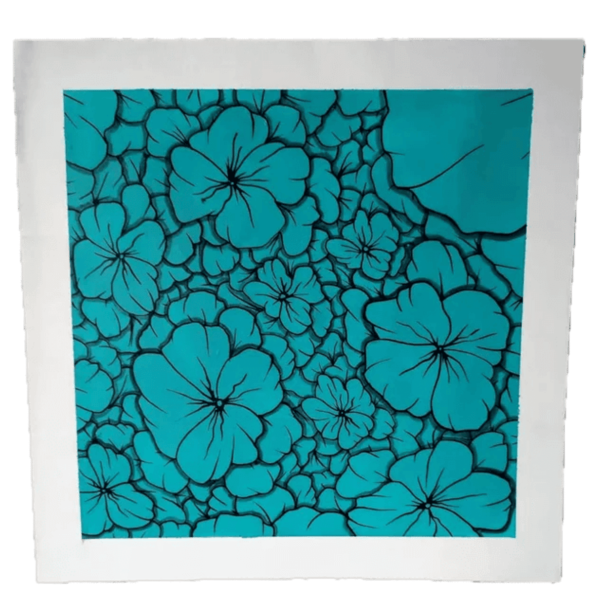 Floral Pathways Blue