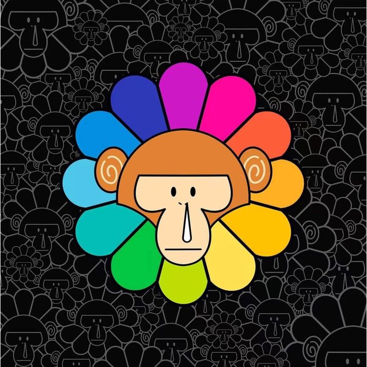 Flower Monkey by Beeti Family