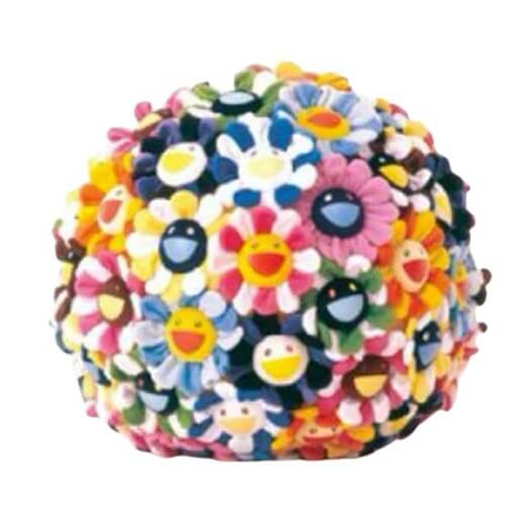 Flower Plush - Rainbow 60cm by Takashi Murakami