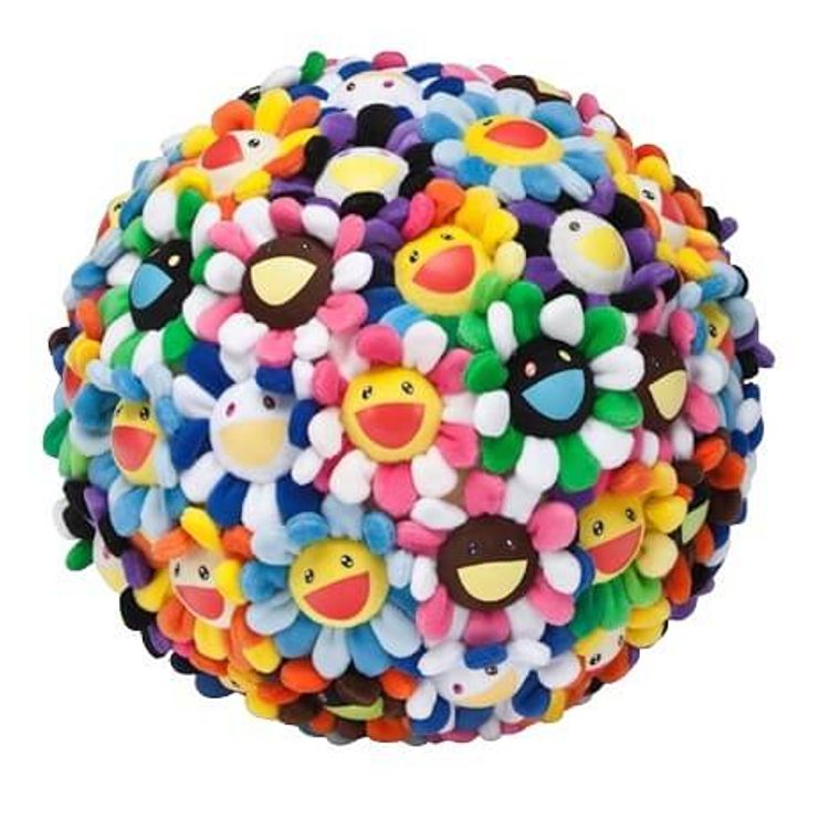 Flower Plush 28cm by Takashi Murakami