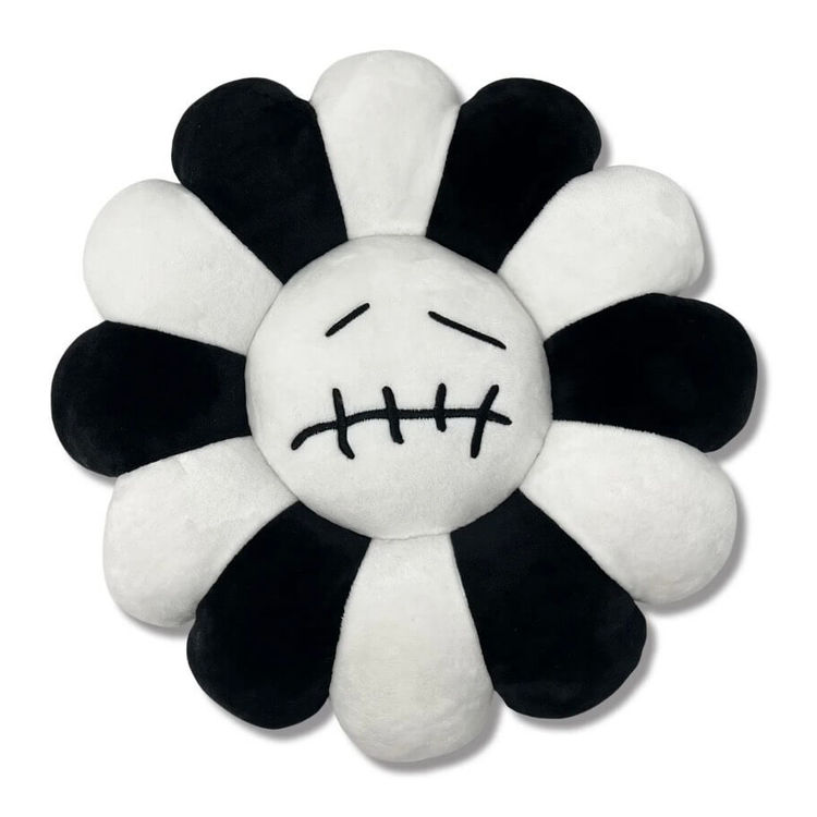 Flower Plush Black White by Cactus Jack