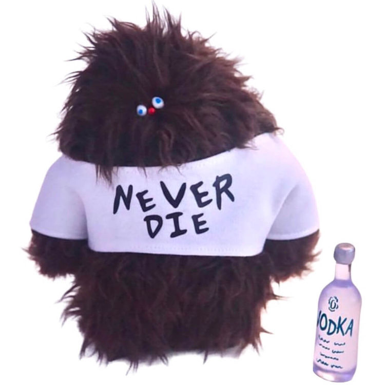 Fluffy Calm Monster (Black) by Fluffy Acorn
