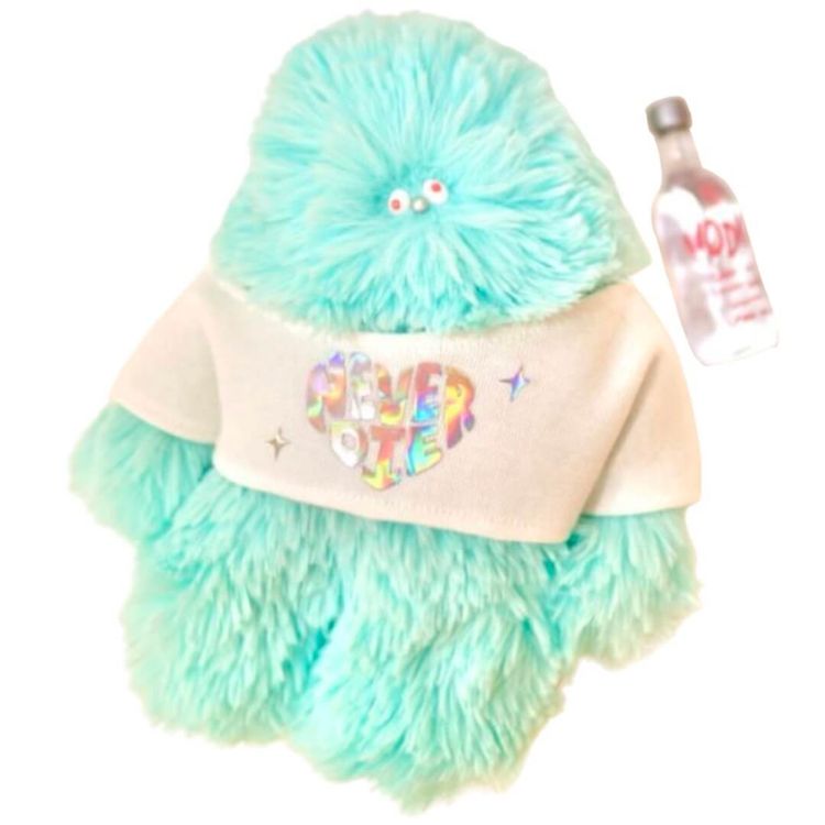 Fluffy Calm Monster (Light Blue Version) by Fluffy Acorn
