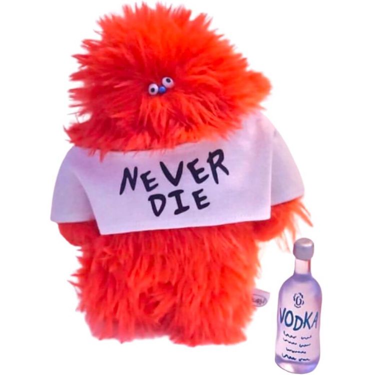 Fluffy Calm Monster (Orange) by Fluffy Acorn