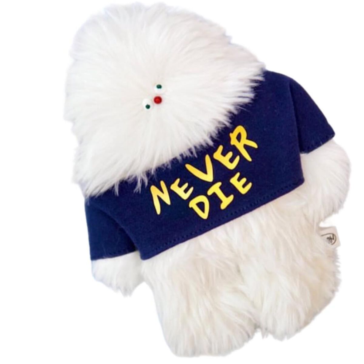 Fluffy Calm Monster (White)