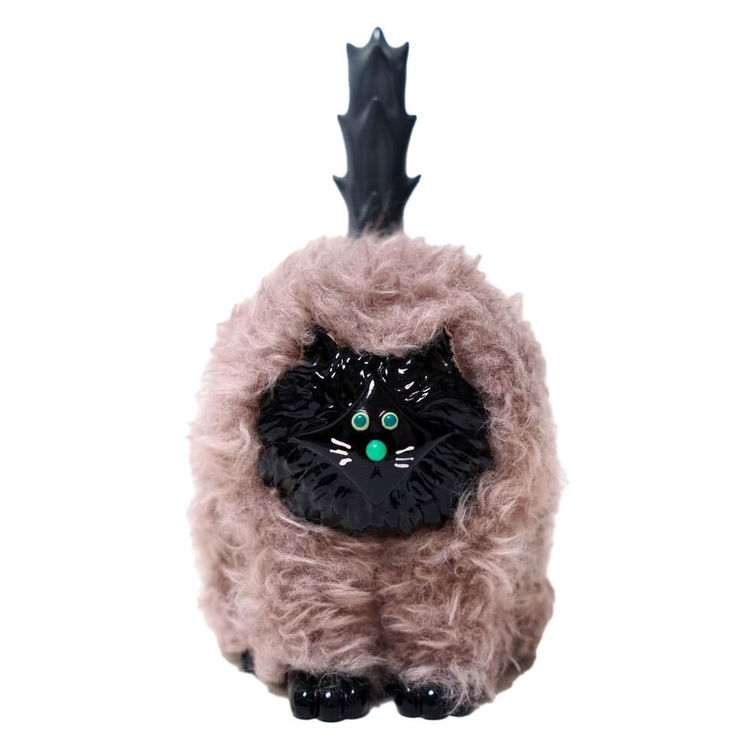 Furry Mermer No.1 Black & White by Mermertoys (Cao Xi)