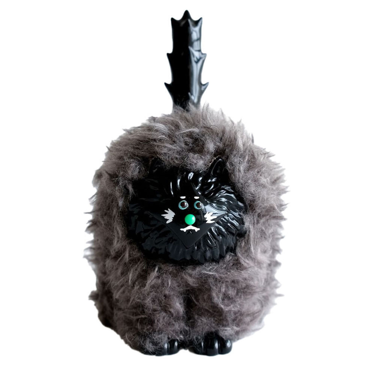 Furry Mermer No.5 Black and White