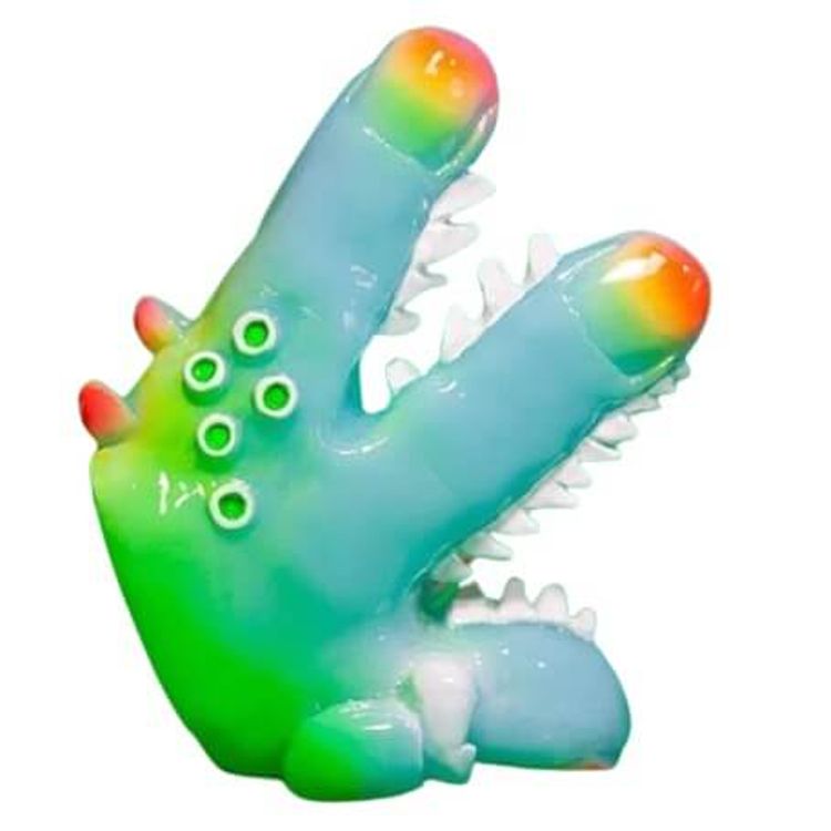 Fluorescent Mint Ice by Choking Toy