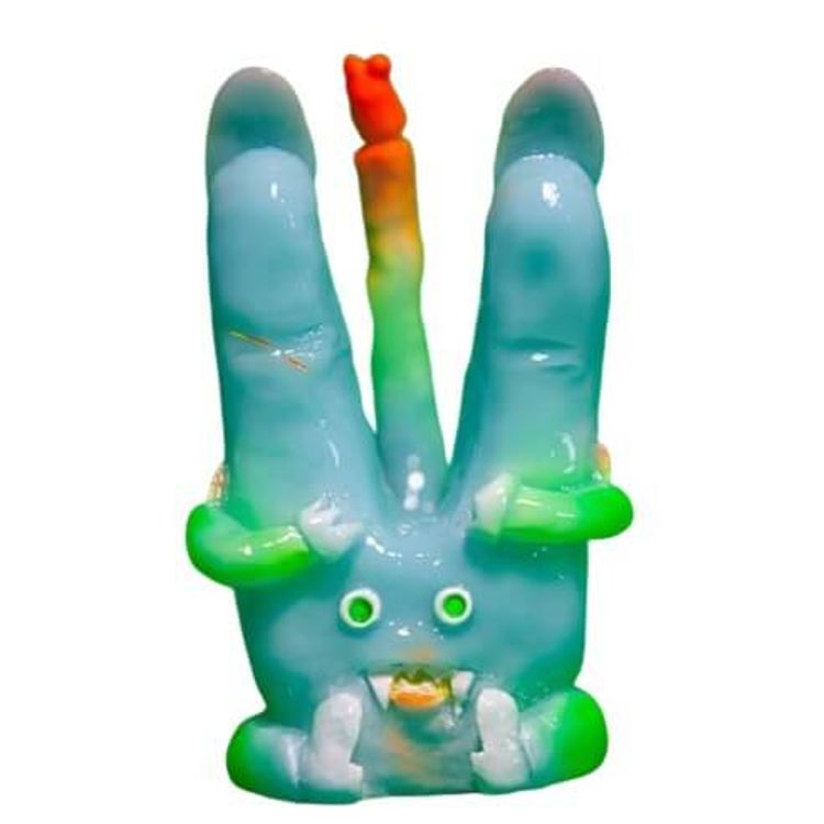 Fluorescent Mint Ice by Choking Toy