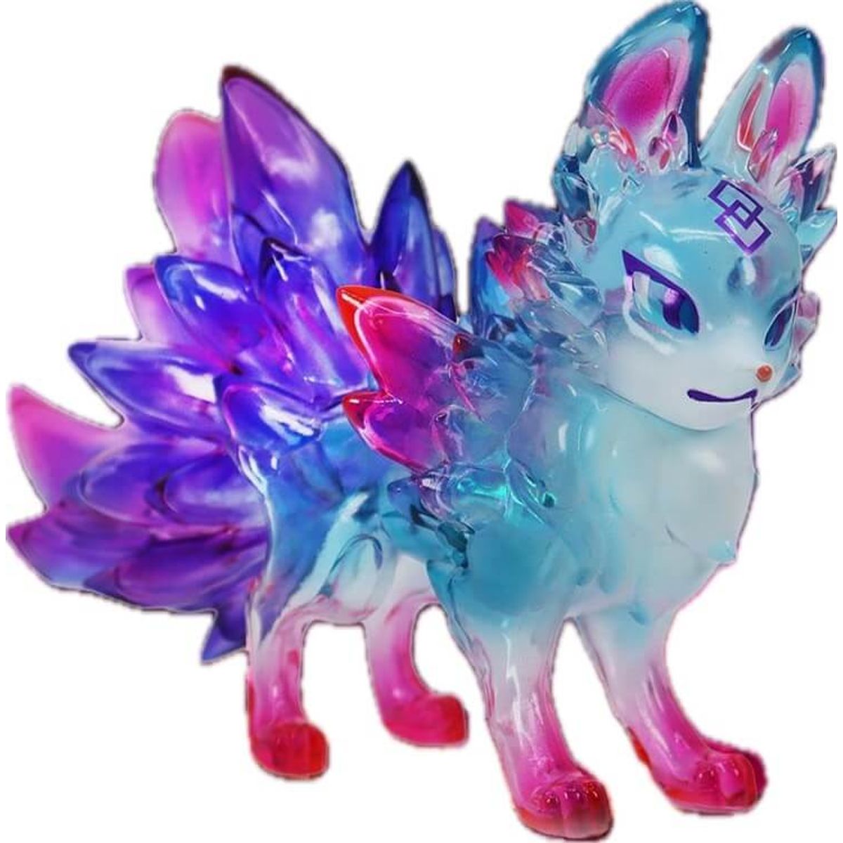 Fluorite Crystal Fox