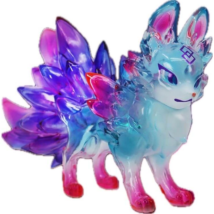 Fluorite Crystal Fox by Tangent
