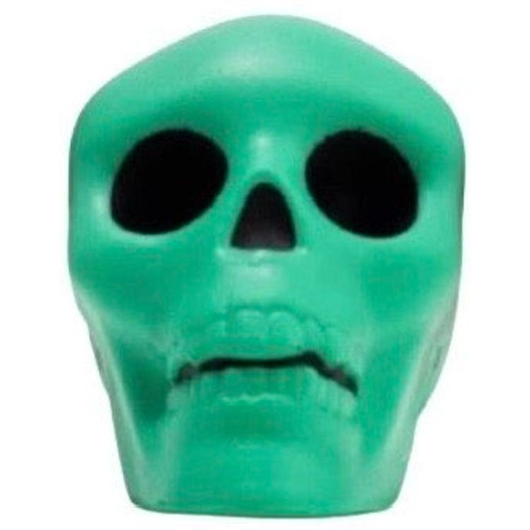 Foam skull by Andy Warhol
