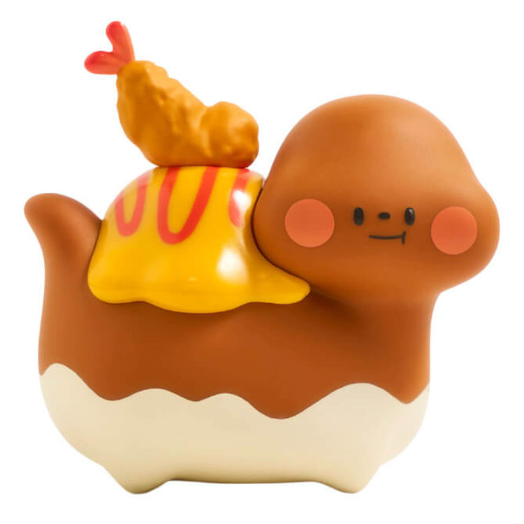 Foodie Dinosaur Fuji Mini Fried Shrimp Curry Rice by Dogdogbengpeng