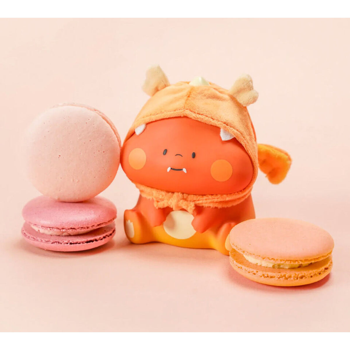 Foodie Dinosaur Raspberry Macaron Year of the Dragon