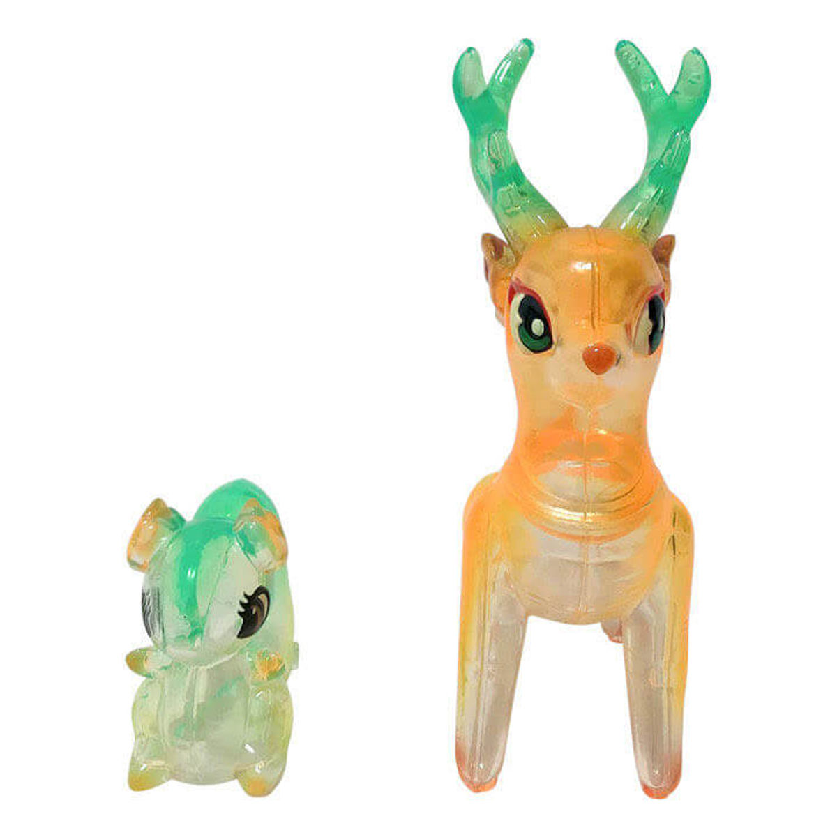 Forest Friends Deer & Squirrel Clear Orange