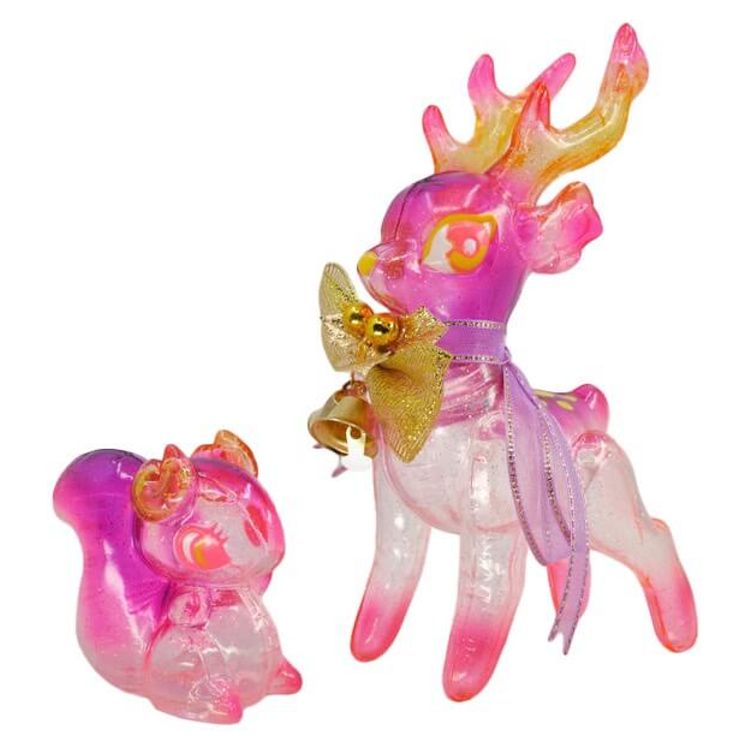 Forest Friends Deer & Squirrel Dreamy Powder Snow by Genkosha