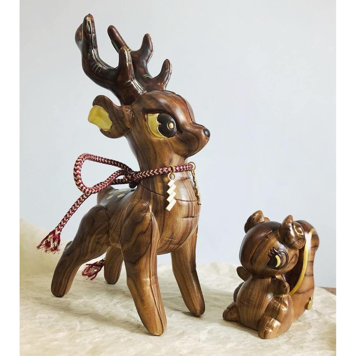 Deer & Squirrel Sacred Wood : Forest Friends