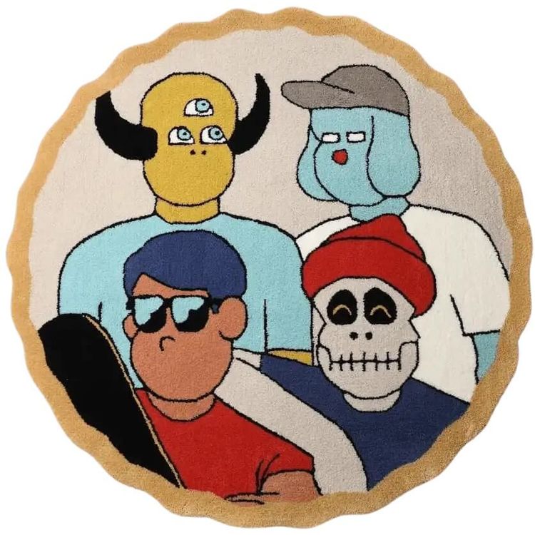 Forever Friends Rug by Jun Oson