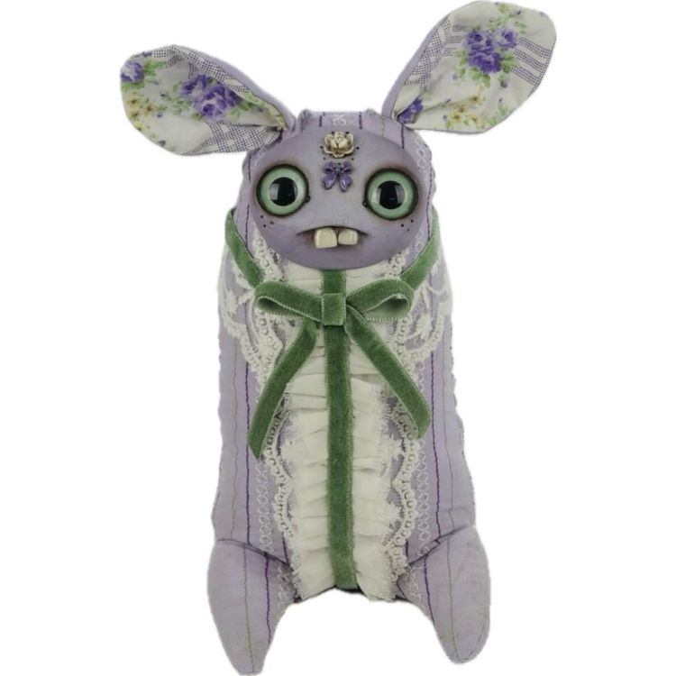 Forgotten Nursery Purple Dust Bunny by Amanda Louise Spayd