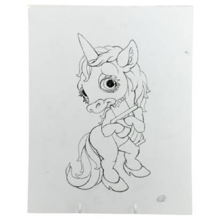 Forlorn Unicorn by Ron English
