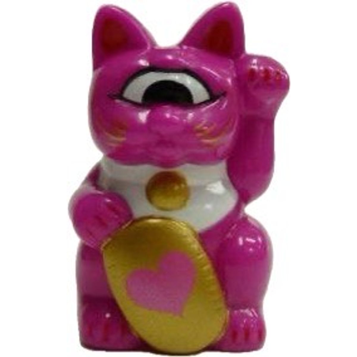 Fortune Cat Baby Purple Heart