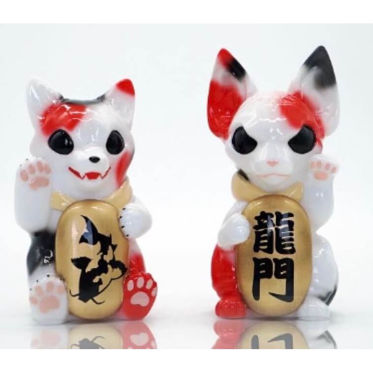 Fortune Cat and Dog Set by KuroBlood