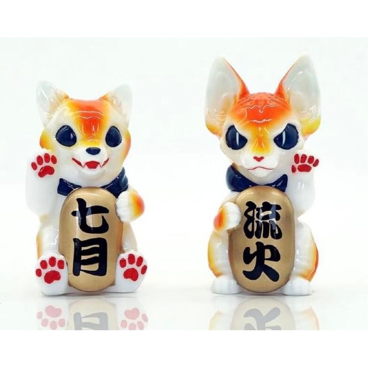Fortune Cat and Dog Set by KuroBlood