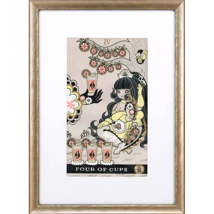 Four of Cups: Oranges by Junko Mizuno